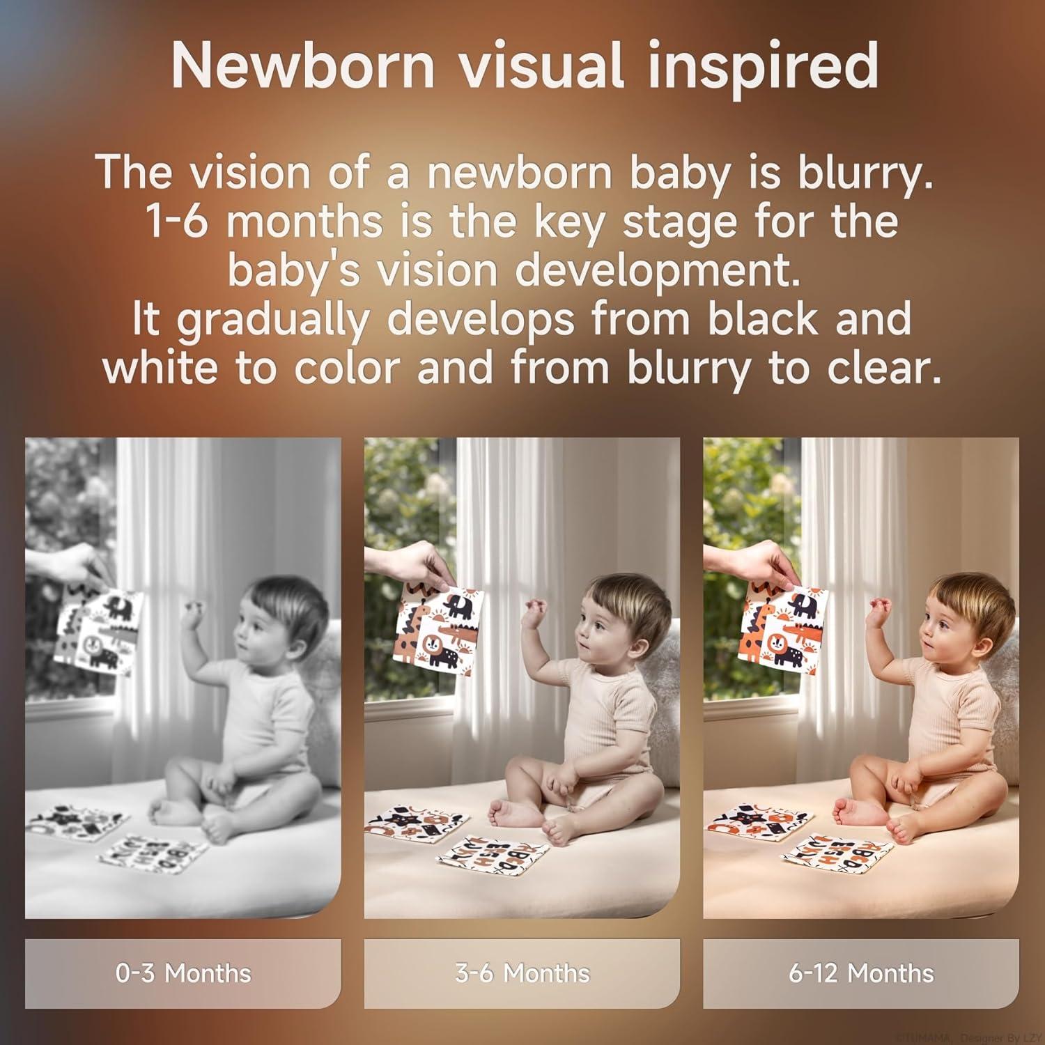 Juguete Sensorial TUMAMA para Bebés 6-12 Meses - Caja de Tejido