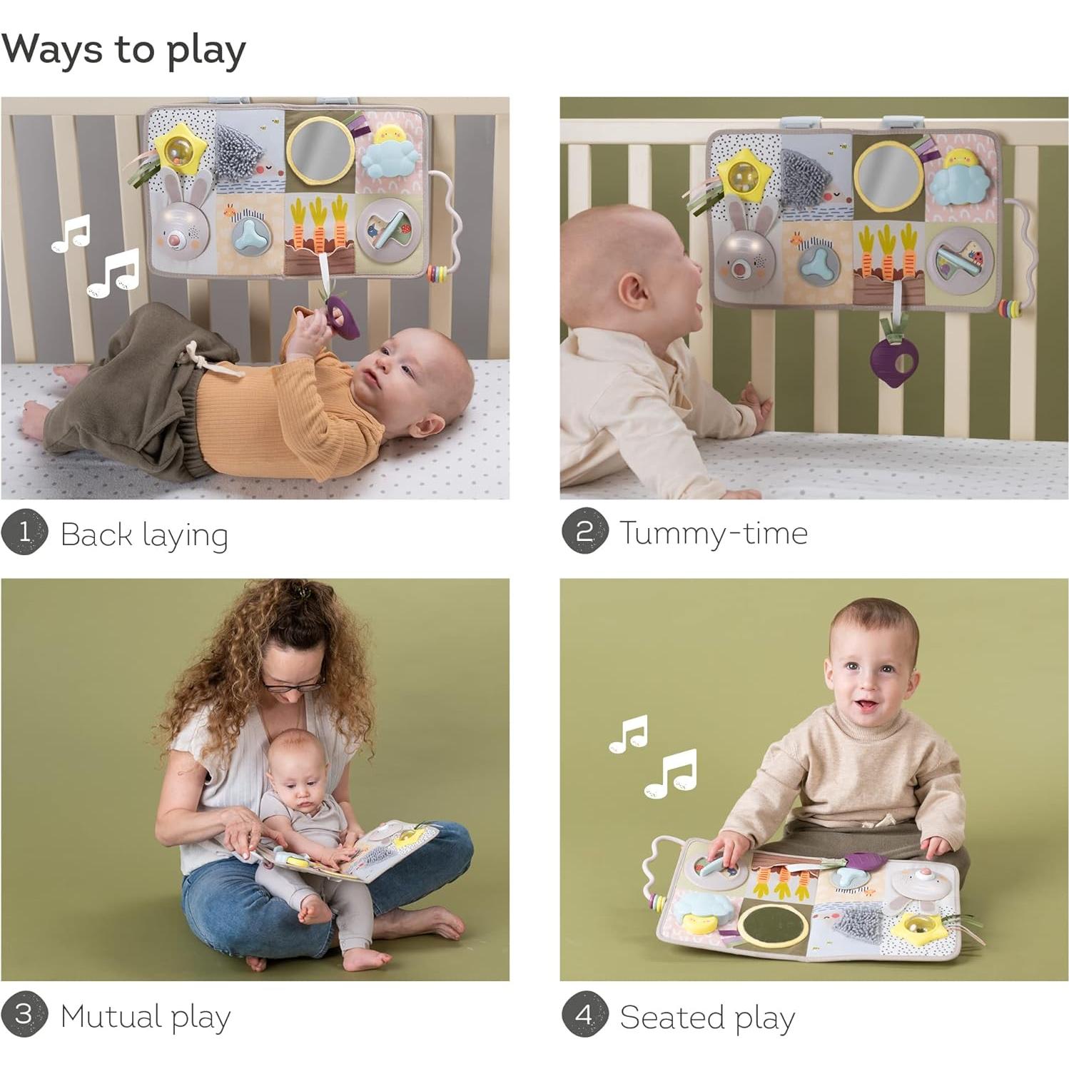 Tablero Ocupado Taf Toys 13 Actividades Montessori Bebés