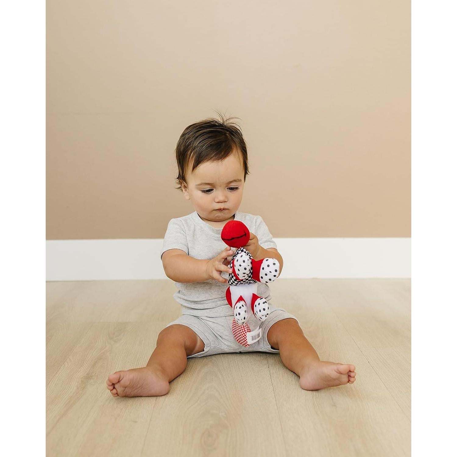 Mordedor Oruga Genius Baby 23 cm | Juguete Sensorial Bebés