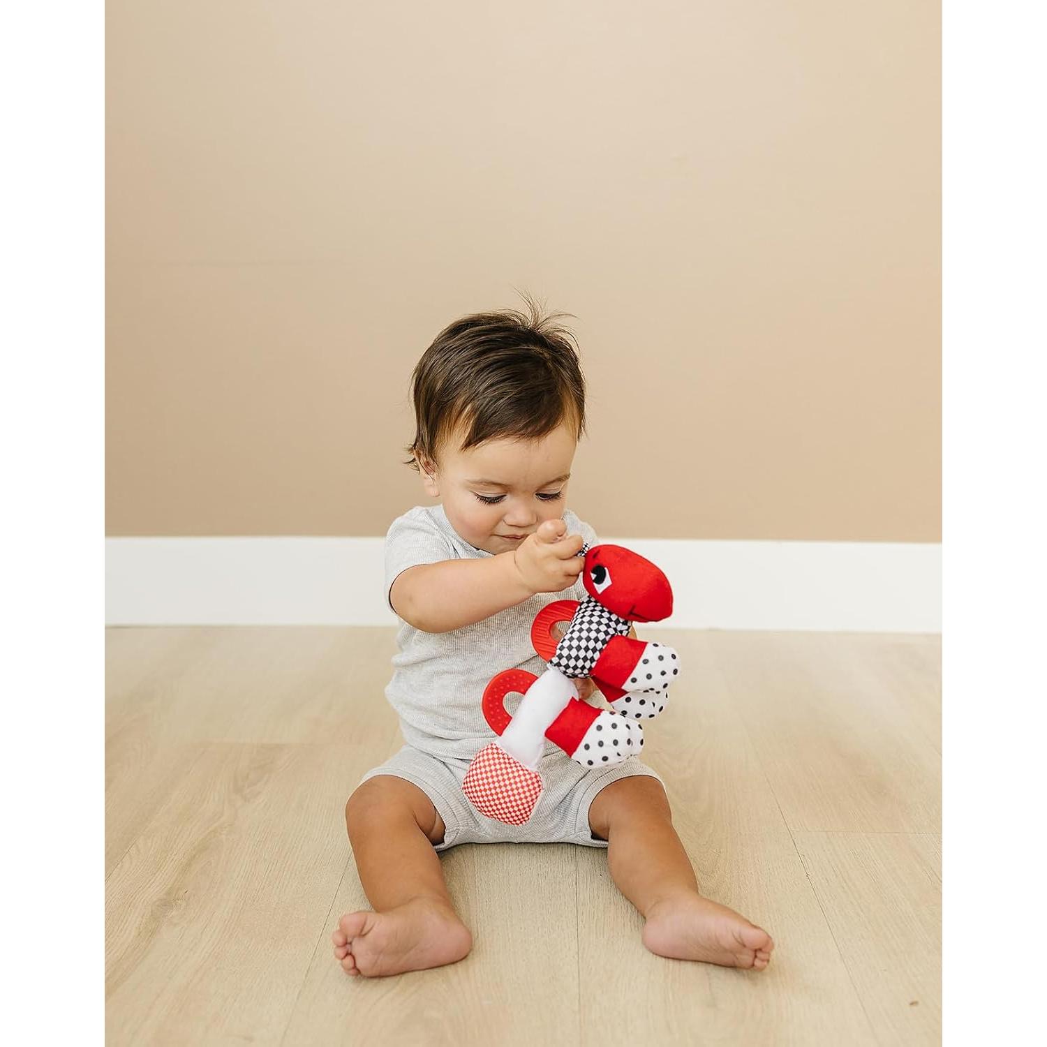 Mordedor Oruga Genius Baby 23 cm | Juguete Sensorial Bebés