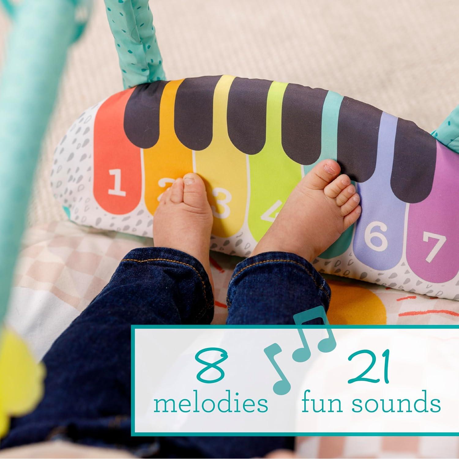 Gimnasio de Actividad Musical Infantino Kick 'n Keys 7 en 1