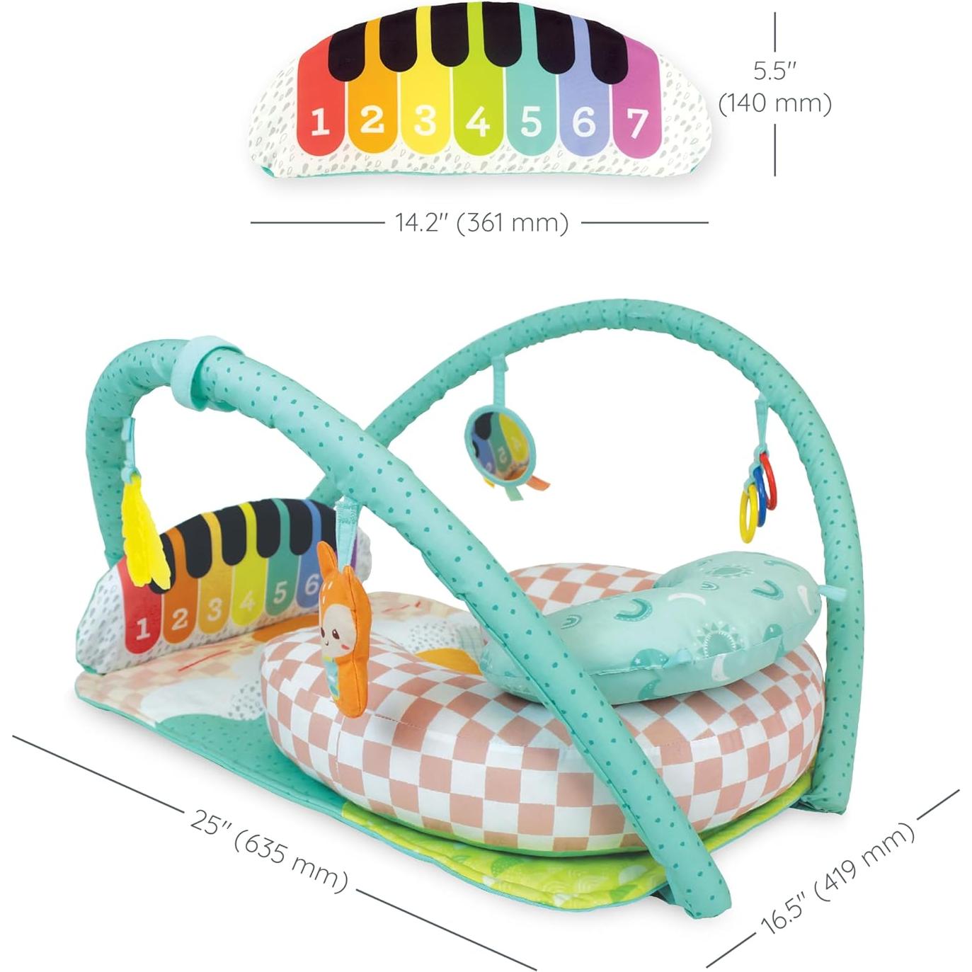 Gimnasio de Actividad Musical Infantino Kick 'n Keys 7 en 1