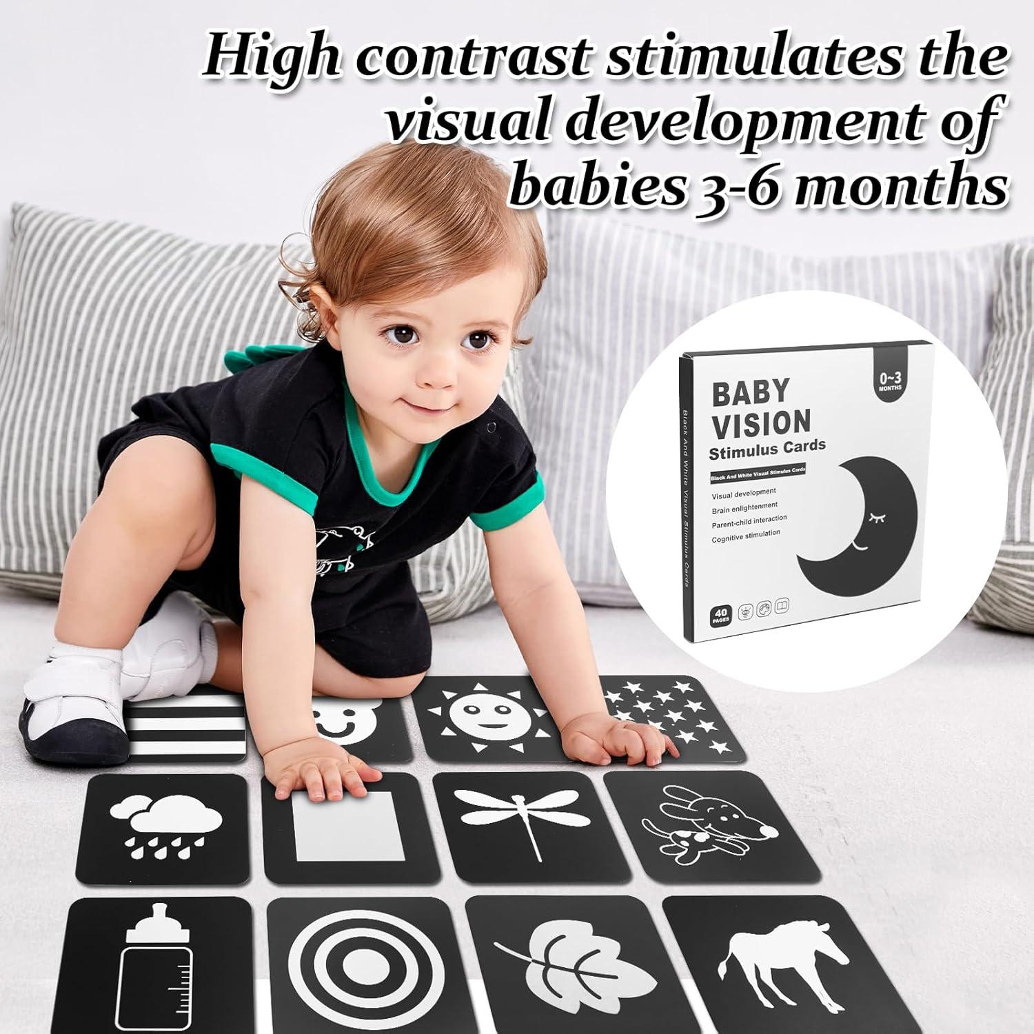 Juguetes de Alto Contraste VIESMUMU para Bebés 0.55 kg