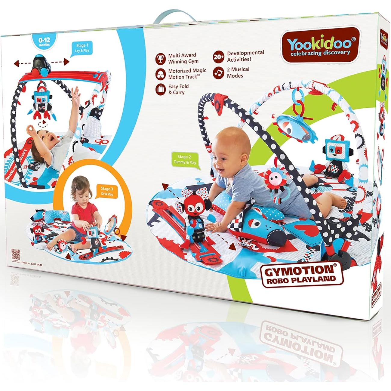 Gimnasio para Bebés Yookidoo Gimotion Robo Playland 20 Actividades