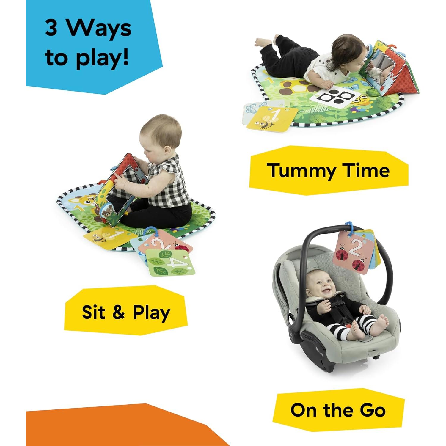 Alfombra de Juego Plegable Baby Einstein Discovery Garden 0-6 Meses