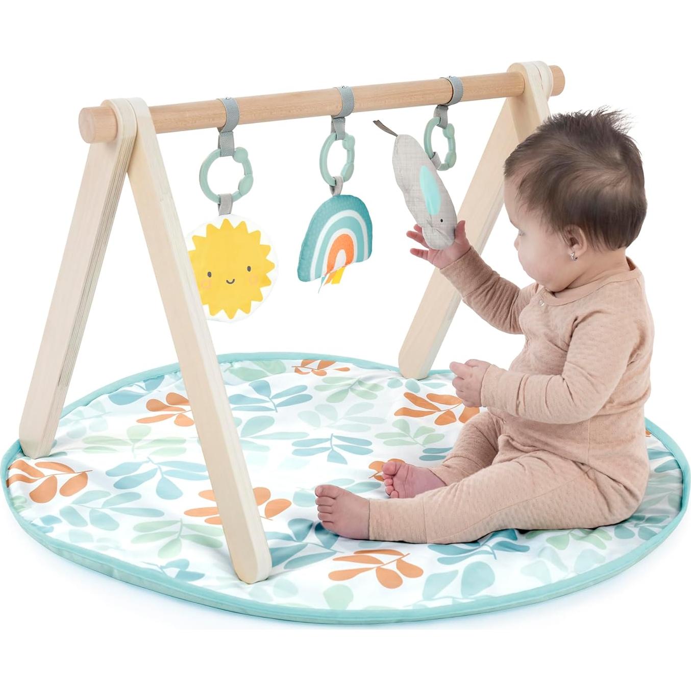 Arco de Juguete de Madera Ingenuity Sun Valley con Alfombra