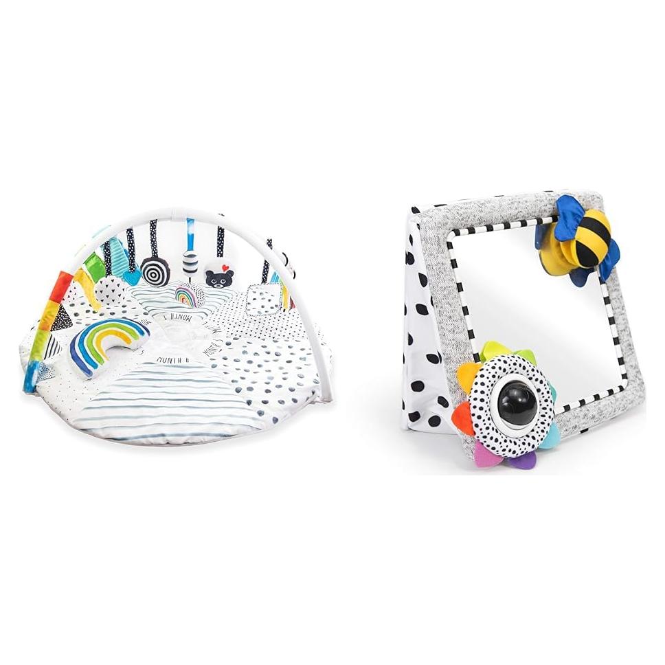 Gimnasio de Juego Sassy Stages 2 en 1 para Bebés 0+ Meses