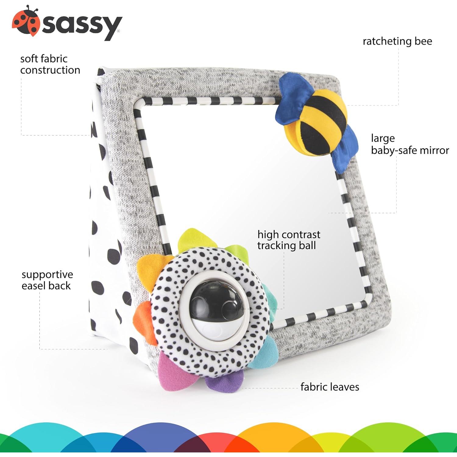 Gimnasio de Juego Sassy Stages 2 en 1 para Bebés 0+ Meses