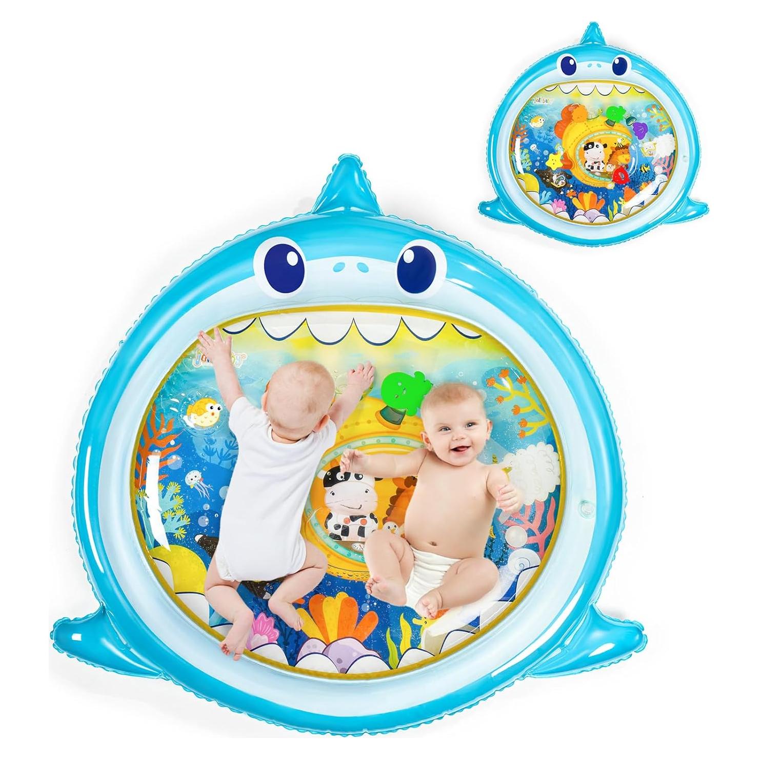 Alfombra de Agua Extra Grande Jollybaby Tiburón para Bebés