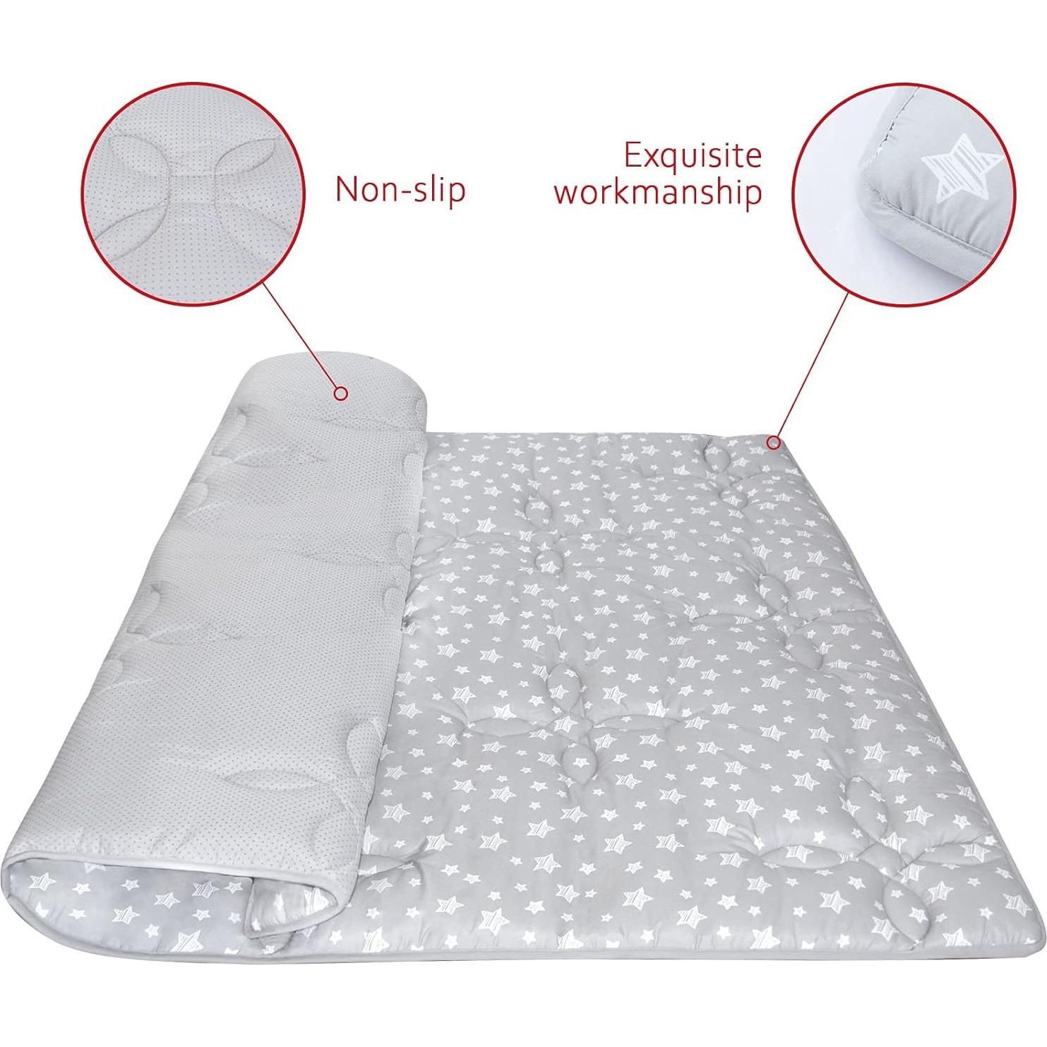 Alfombra de Juego para Bebés 180x150 cm Antideslizante Moonsea