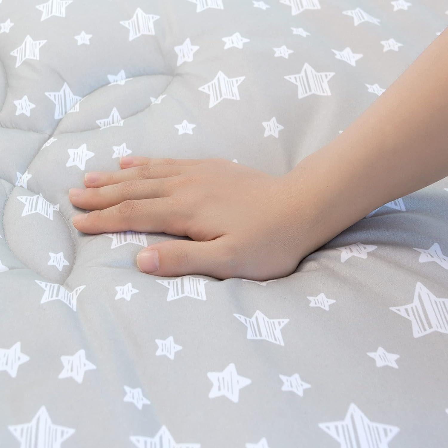 Alfombra de Juego para Bebés 180x150 cm Antideslizante Moonsea