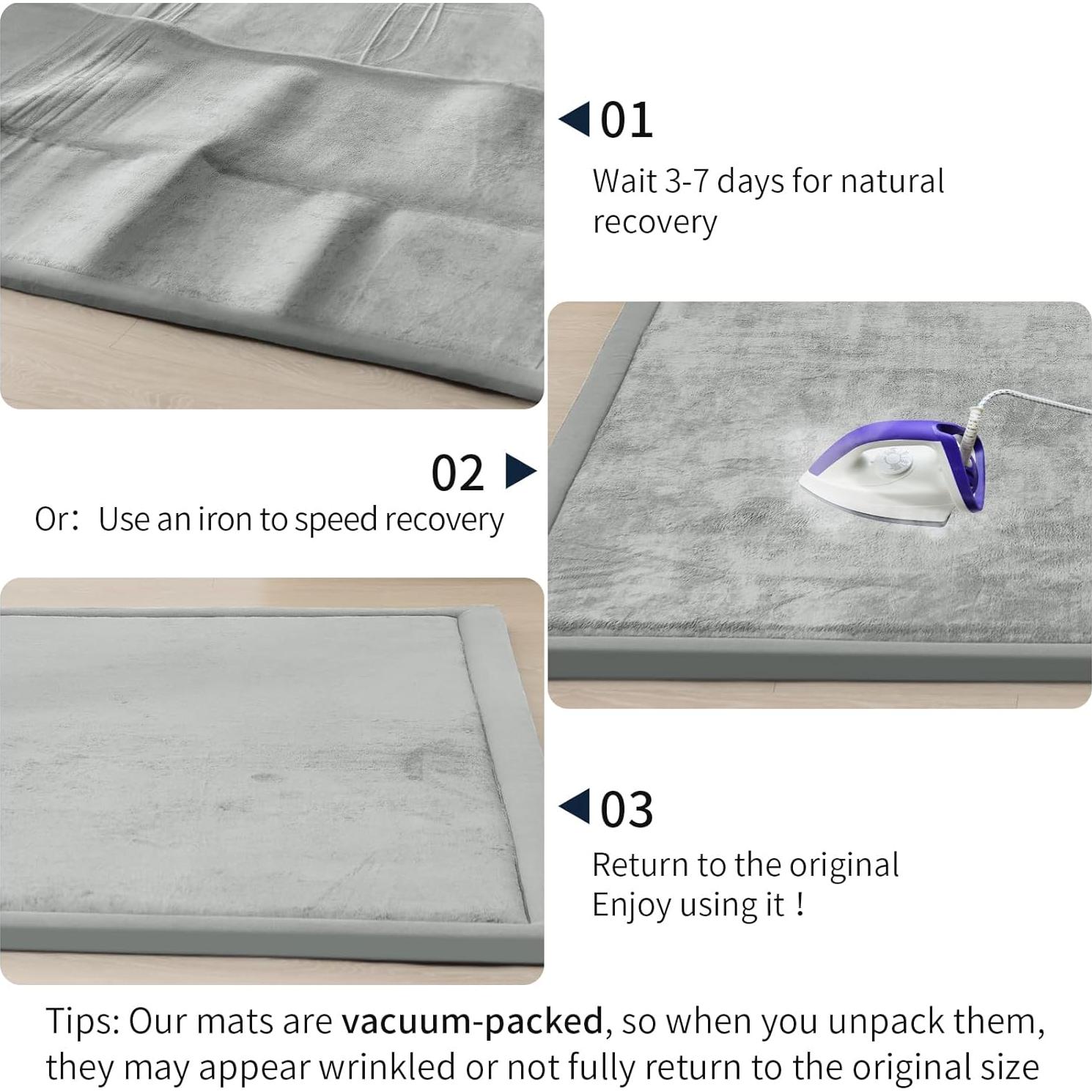 Alfombra de Juego ACOMOPACK 150x180 cm Espuma Memoria Antideslizante