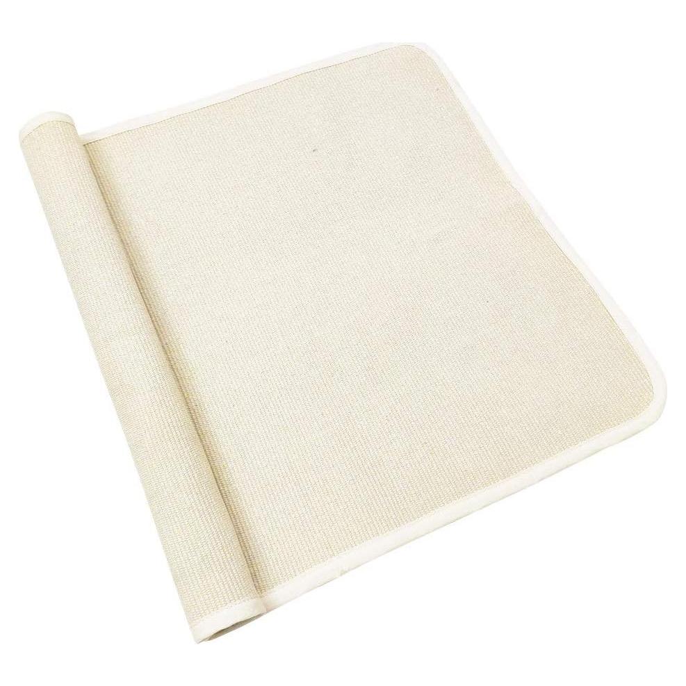 Alfombra Montessori USTIDE 0.71m x 1.09m Algodón Blanco Roto