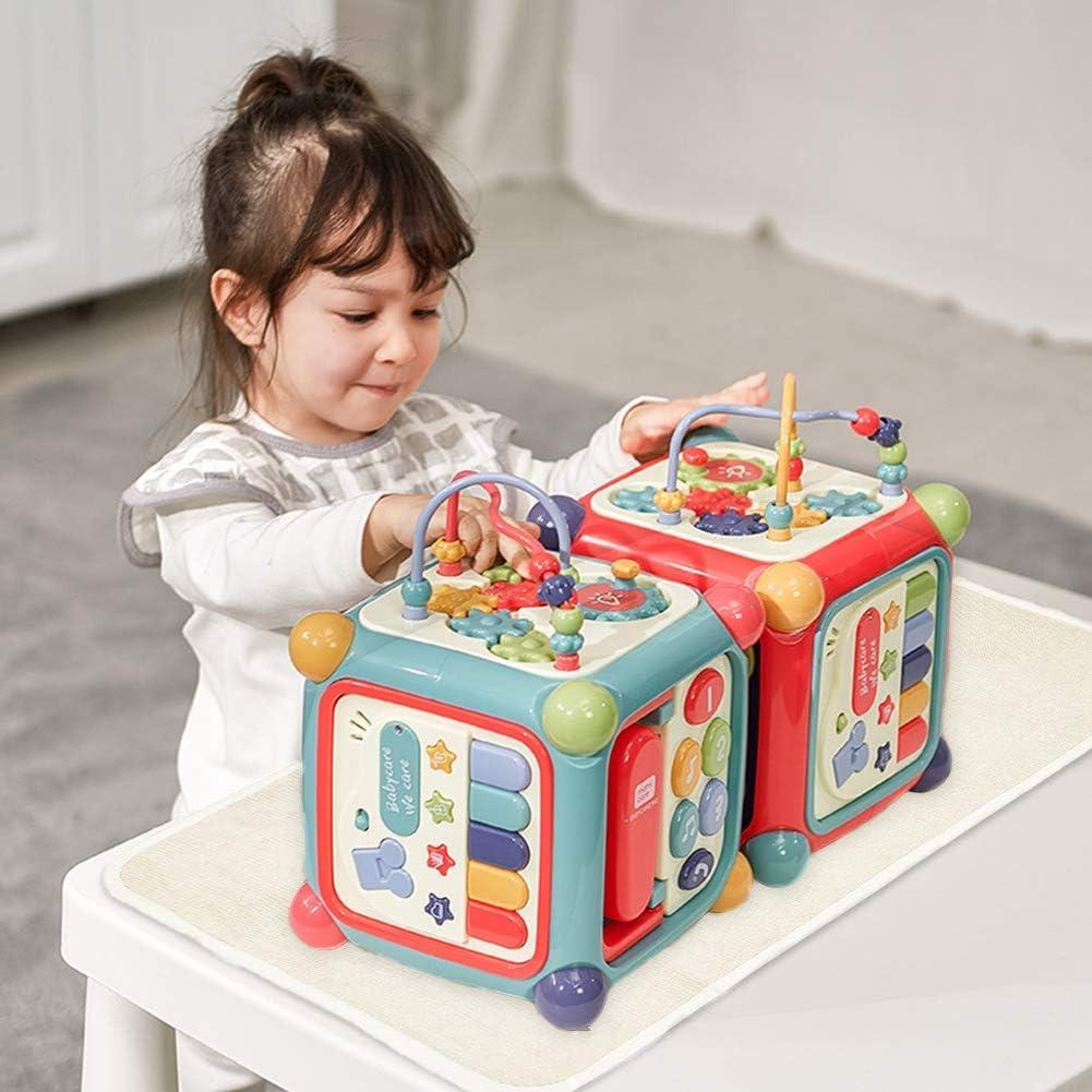 Alfombra Montessori USTIDE 0.71m x 1.09m Algodón Blanco Roto