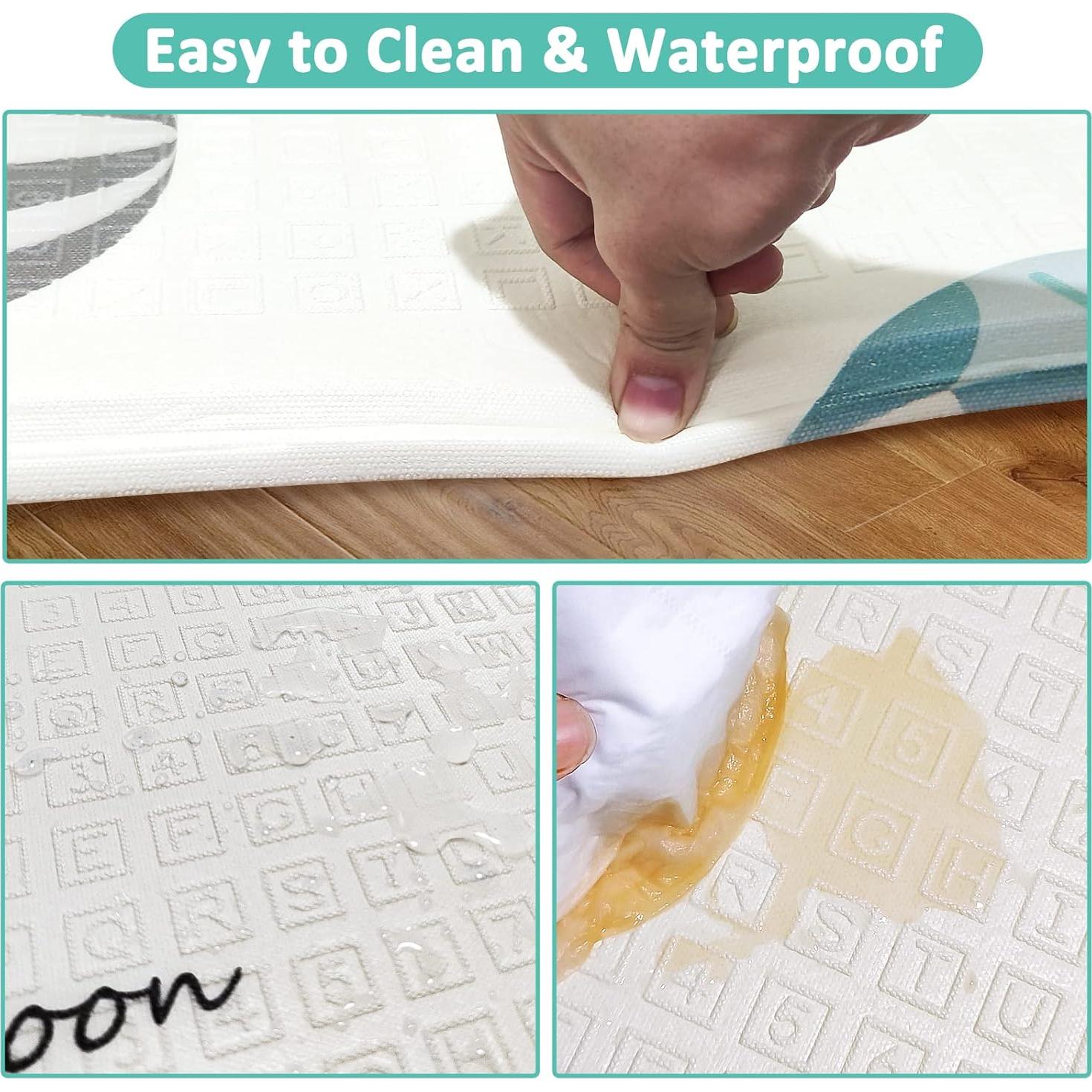 Alfombra de Juego FLAGAV 200x150cm - No Tóxica e Impermeable