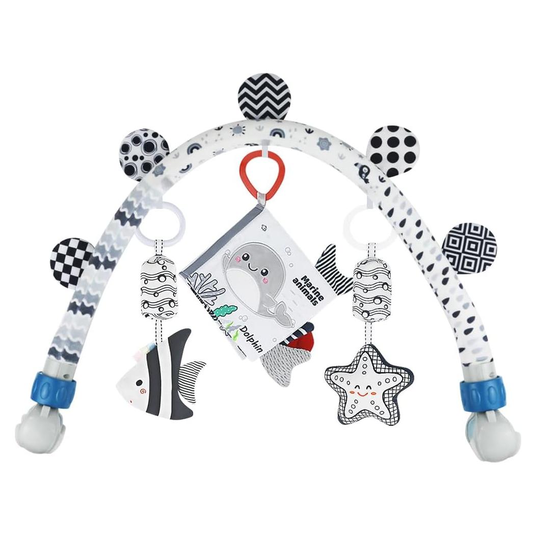 Arco de Actividad para Bebés Caterbee 100 cm con Juguetes Colgantes