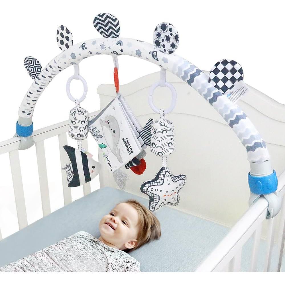Arco de Actividad para Bebés Caterbee 100 cm con Juguetes Colgantes