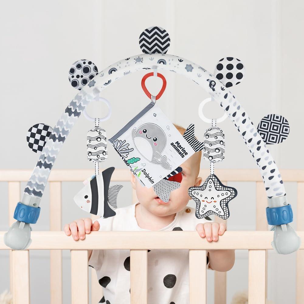 Arco de Actividad para Bebés Caterbee 100 cm con Juguetes Colgantes