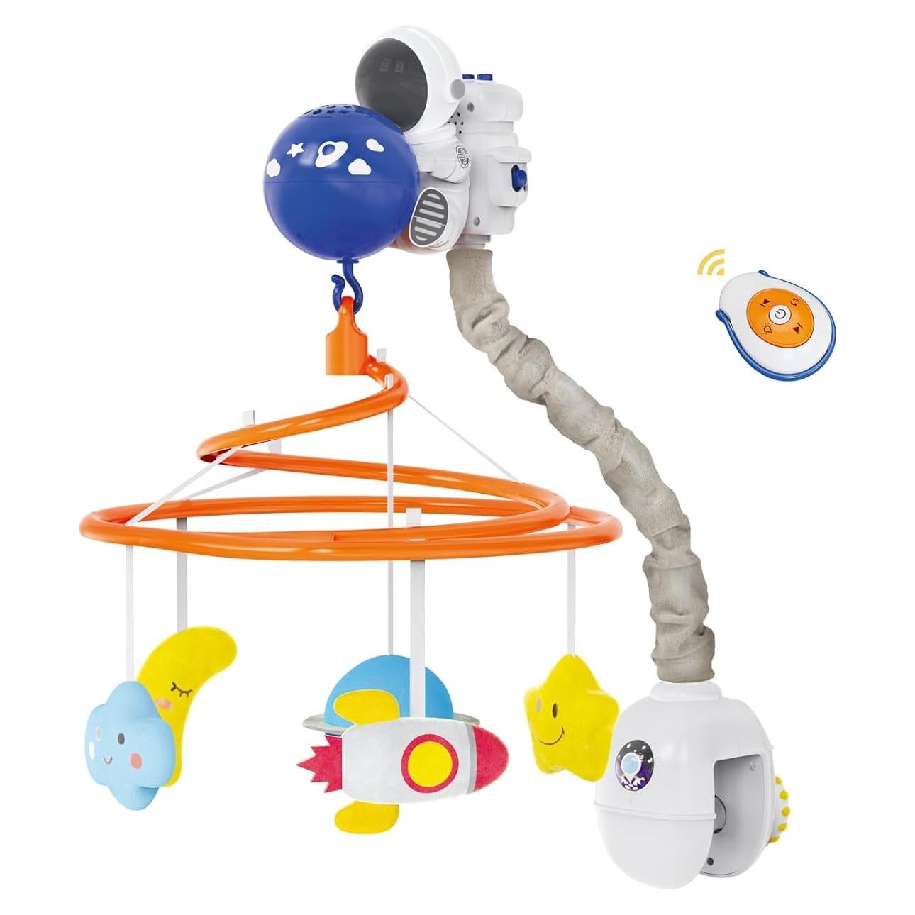 Móvil de Cuna Espacial Five Star Toys con Música y Luz