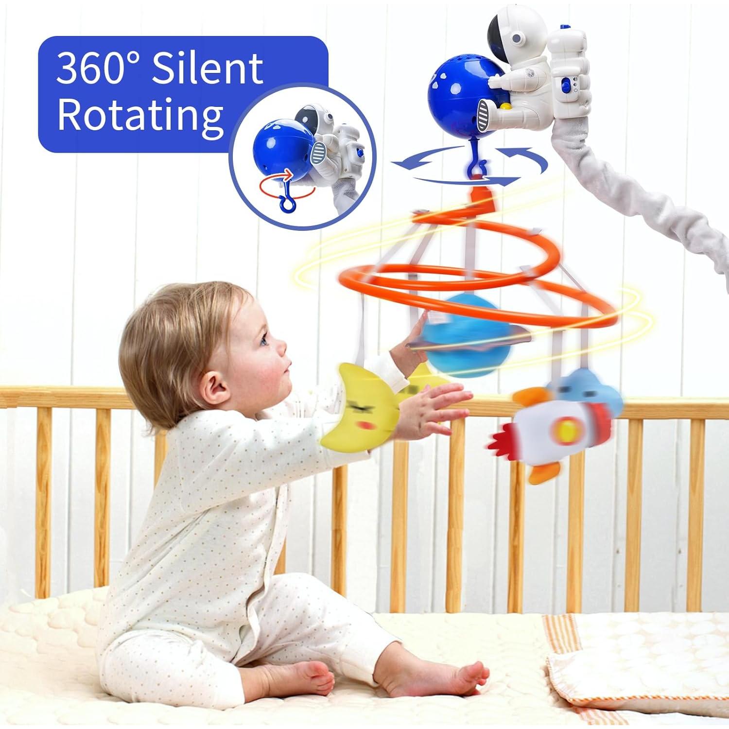 Móvil de Cuna Espacial Five Star Toys con Música y Luz