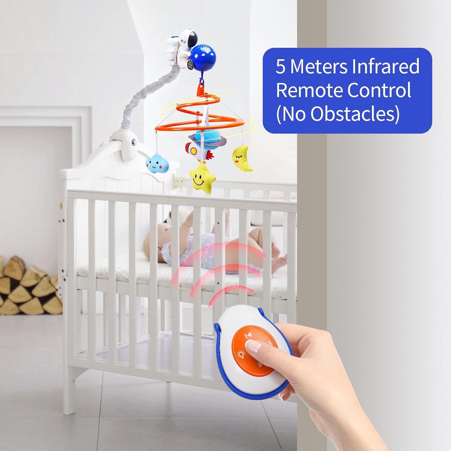 Móvil de Cuna Espacial Five Star Toys con Música y Luz