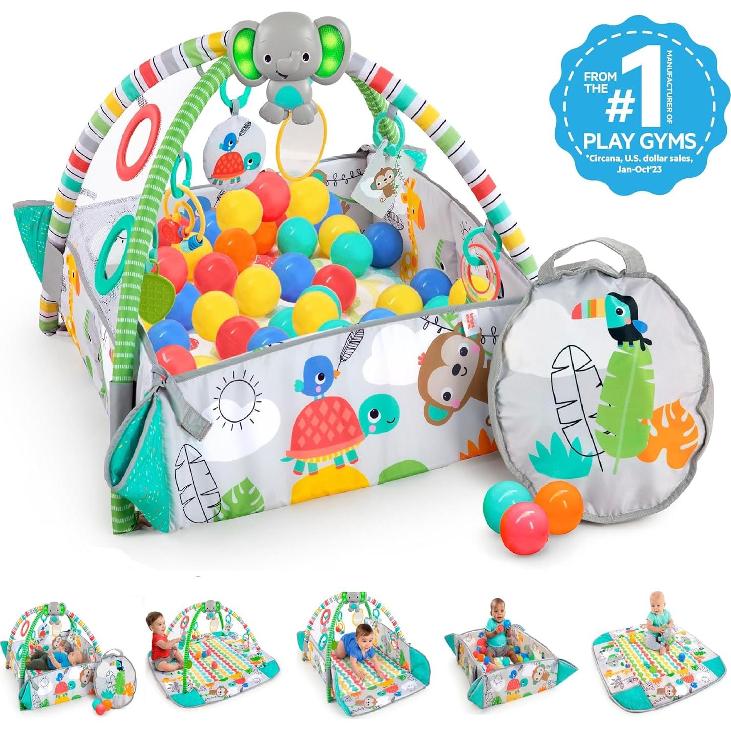 Gimnasio de Actividades 5-en-1 Bright Starts Totalmente Tropical