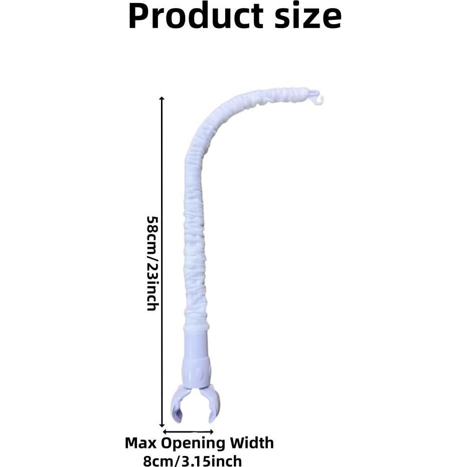 Brazo Móvil para Cuna Accfore Blanco Ajustable 58.4 cm