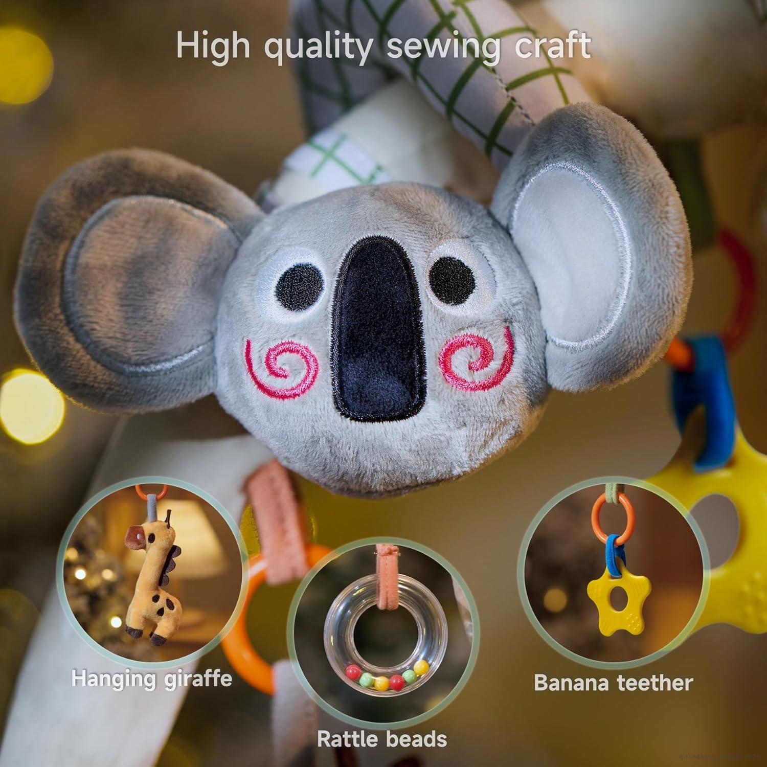 Juguete de Actividad para Bebés TUMAMA 2 en 1 Espiral y Arco