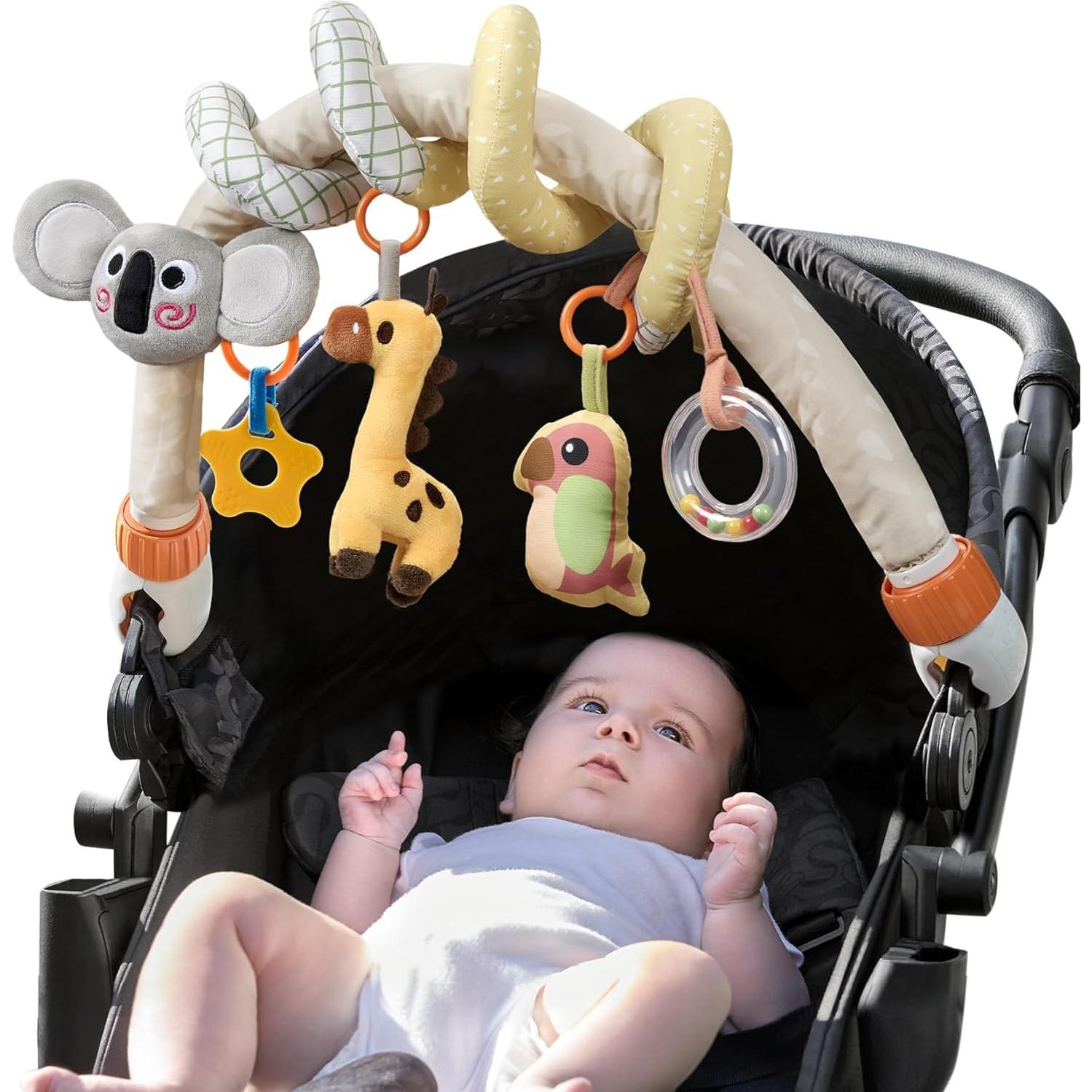 Juguete de Actividad para Bebés TUMAMA 2 en 1 Espiral y Arco