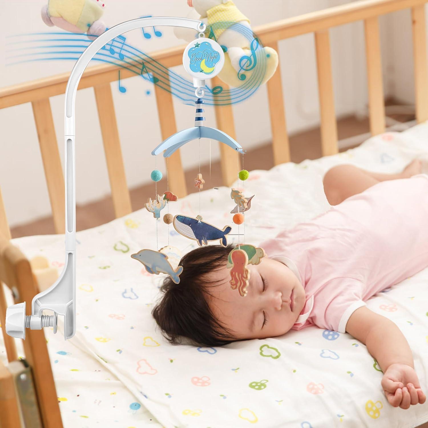 Brazo Móvil para Cuna SWSHENR 63.5 cm Ajustable y Portátil