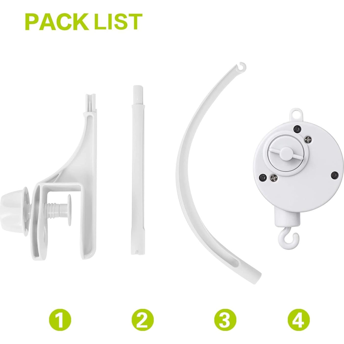 Brazo Móvil para Cuna AICMEI con Caja de Música 61 cm