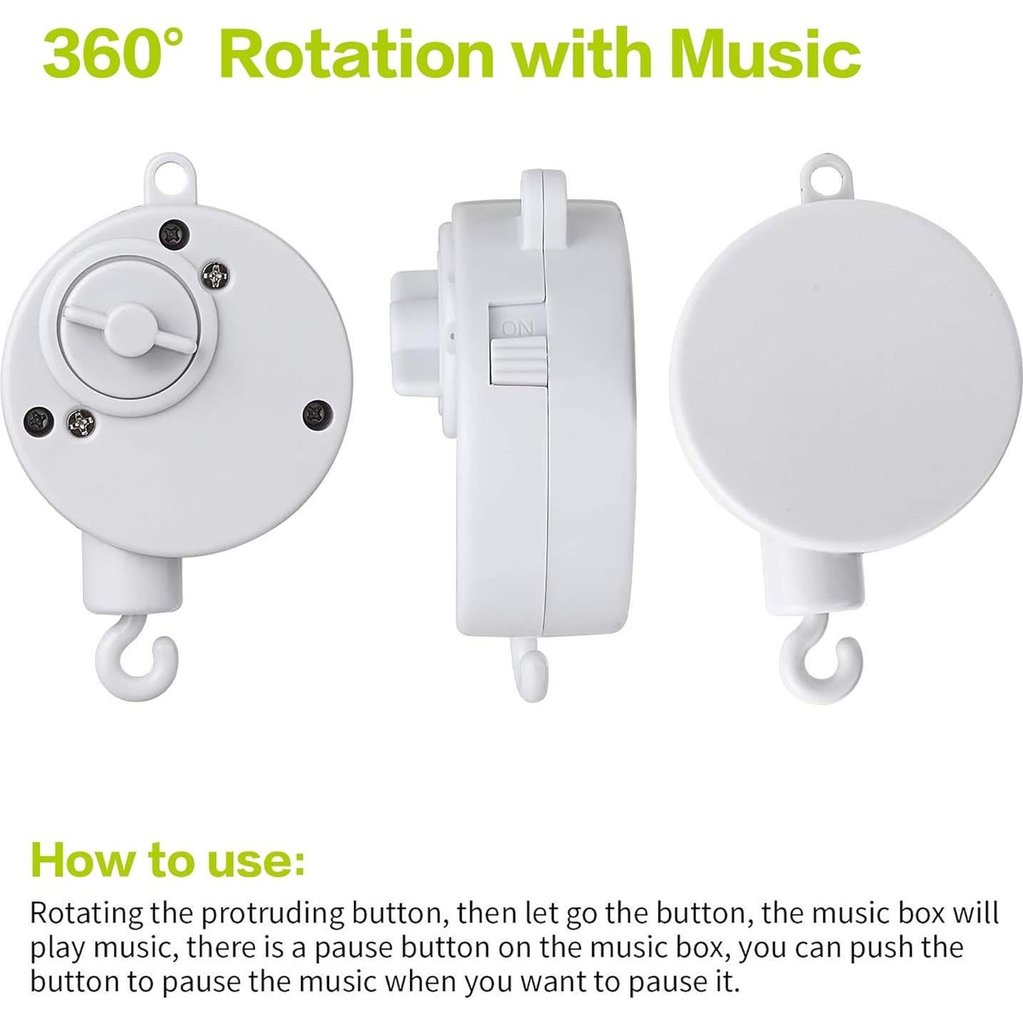 Brazo Móvil para Cuna AICMEI con Caja de Música 61 cm