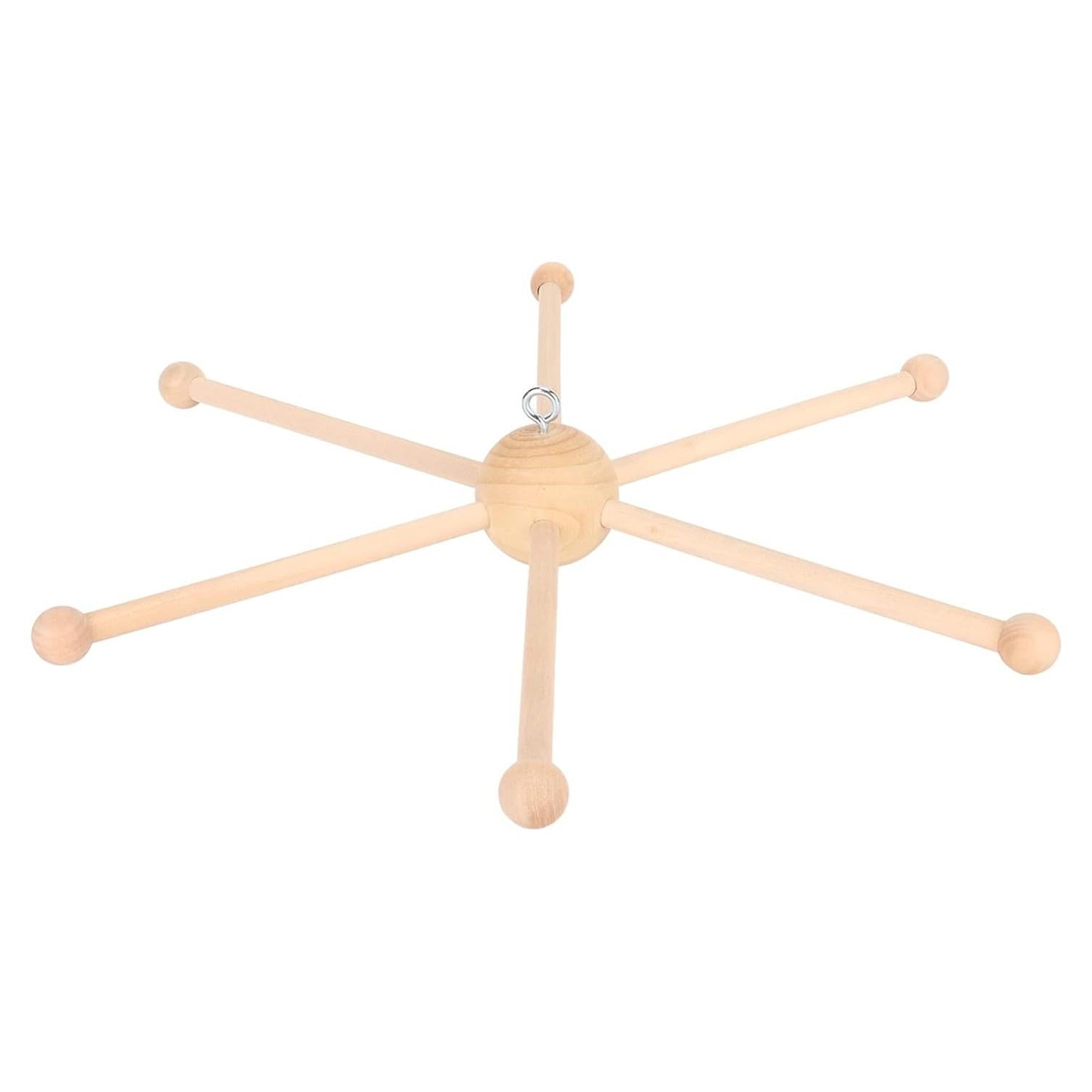 Kit de Marco Móvil de Madera HEEPDD para Cuna de Bebé