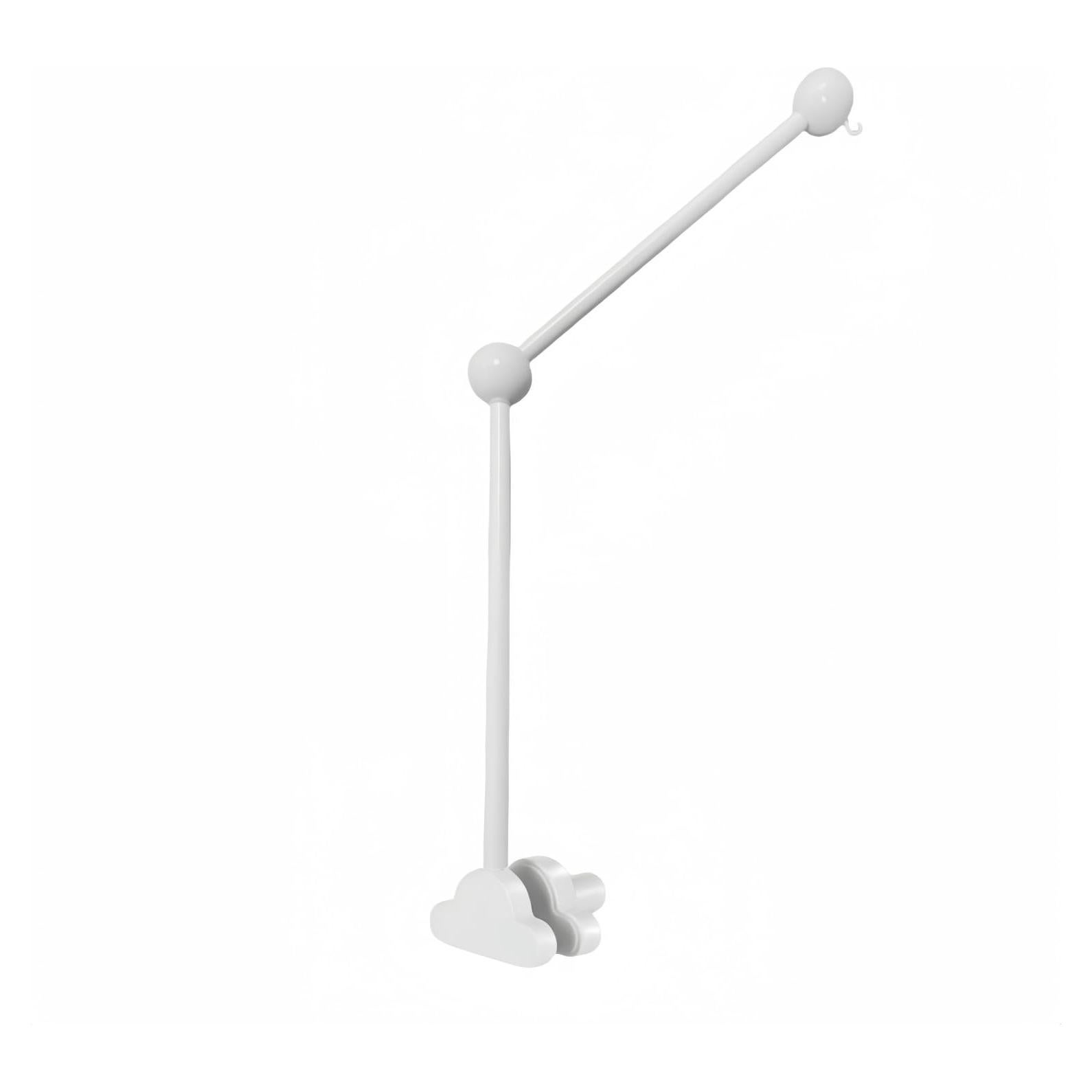 Brazo Móvil Ajustable de Madera Accfore para Cuna 69cm Blanco