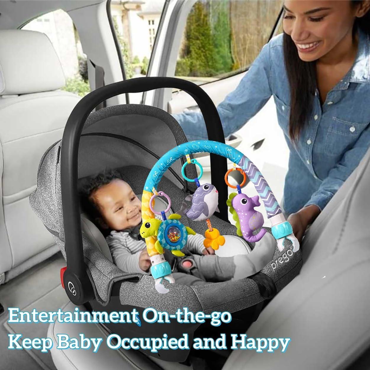 Juguete de Arco para Cochecito XY con Móvil Musical Oceánico