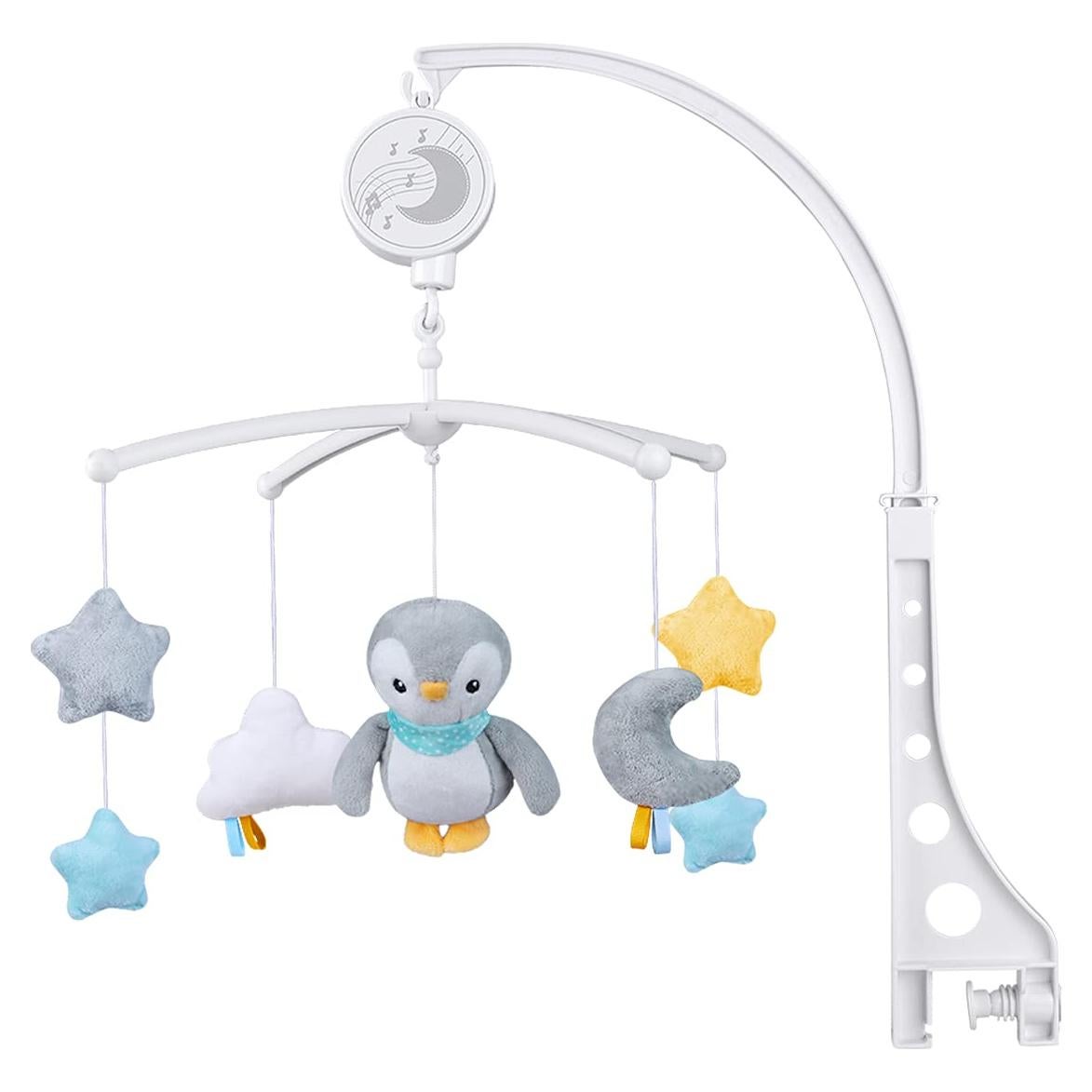 Móvil Musical para Cuna NUOEY Pingüino Rotatorio 0.39kg