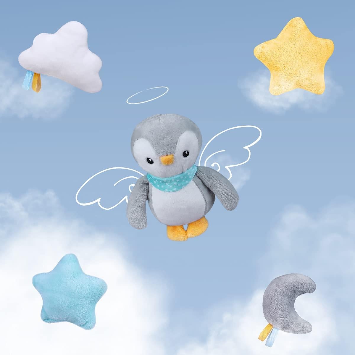 Móvil Musical para Cuna NUOEY Pingüino Rotatorio 0.39kg