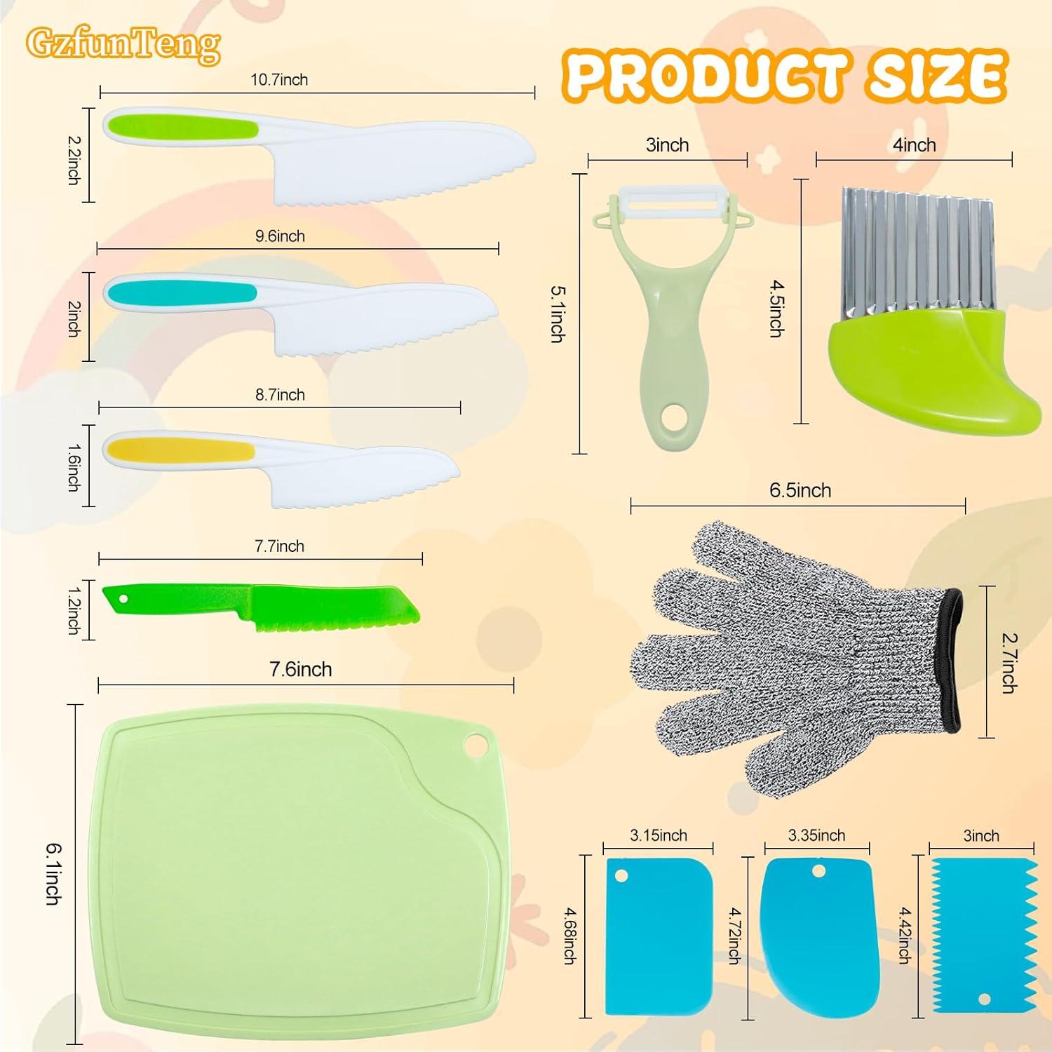 Set de Cocina Montessori para Niños GzfunTeng 6 Pcs