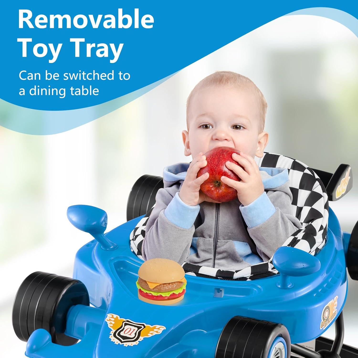 Caminador Plegable INFANS 3 en 1 para Bebés Azul