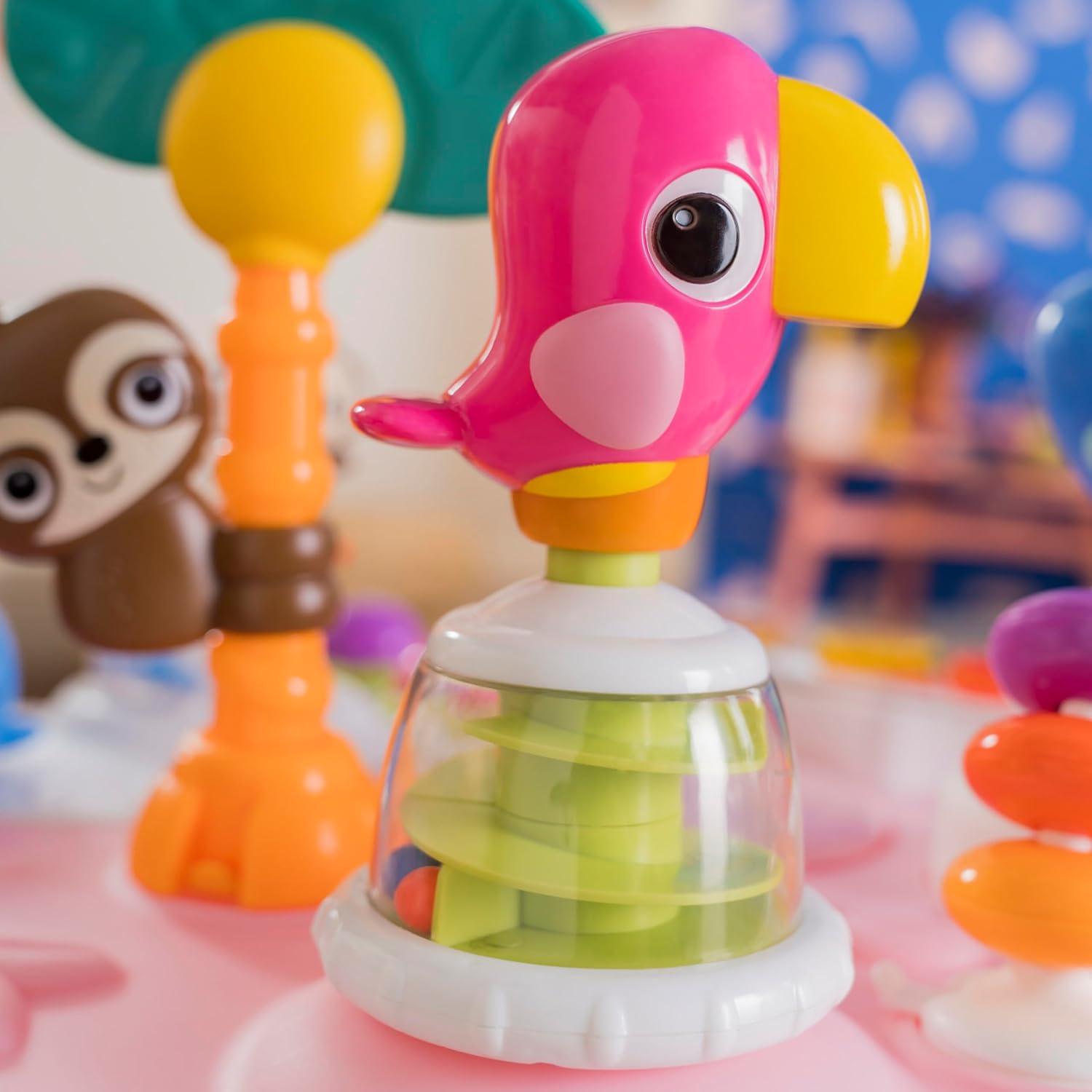 Andador para Bebés Bright Starts 2-en-1 Coral Tropical