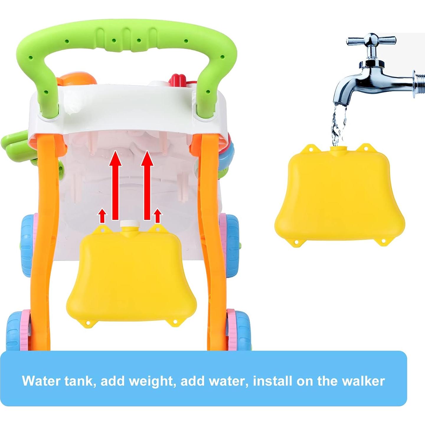 Andador 2 en 1 Cuterabit para Bebés con Música y Luz