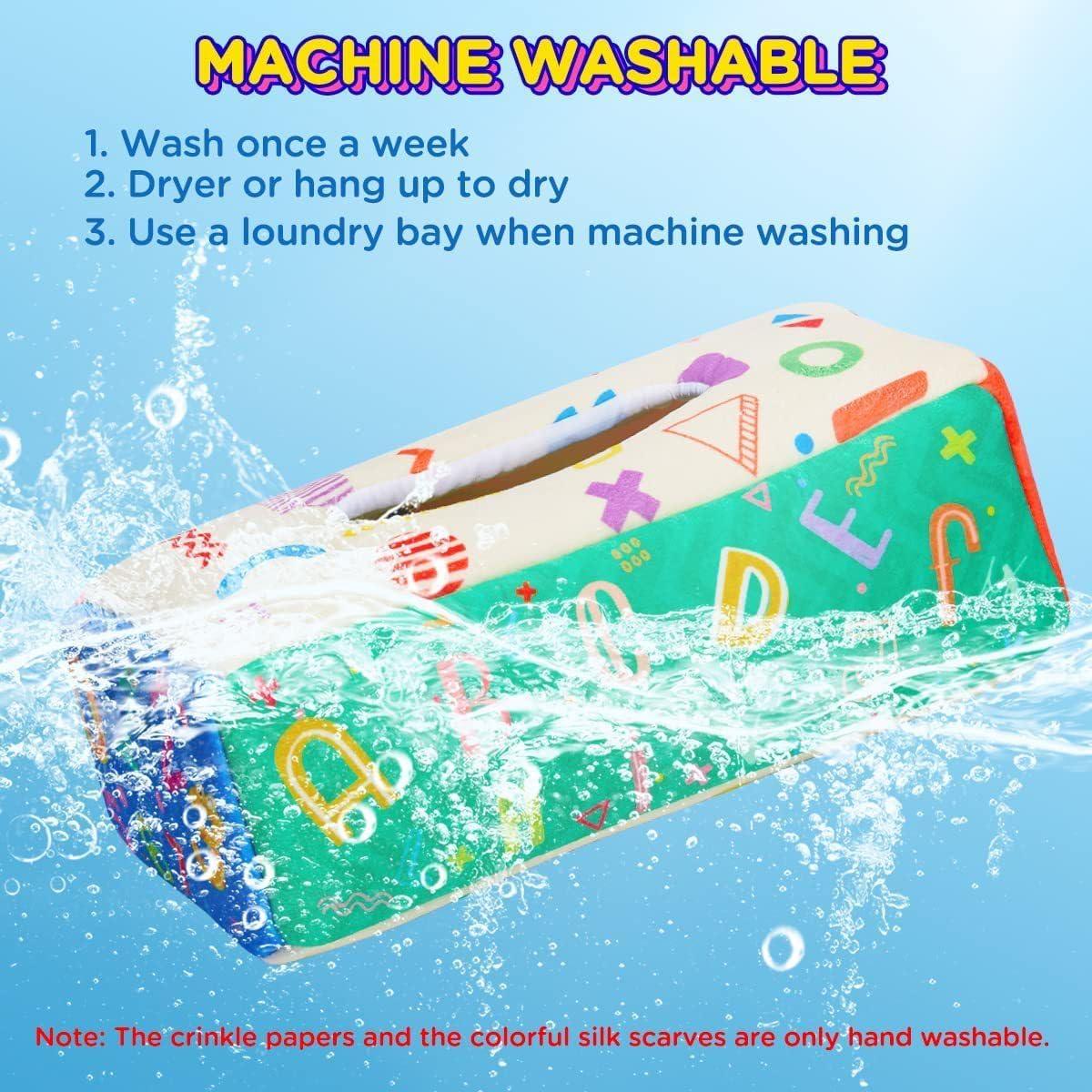 Caja de Tejidos Montessori KALASU para Bebés 6-12 Meses