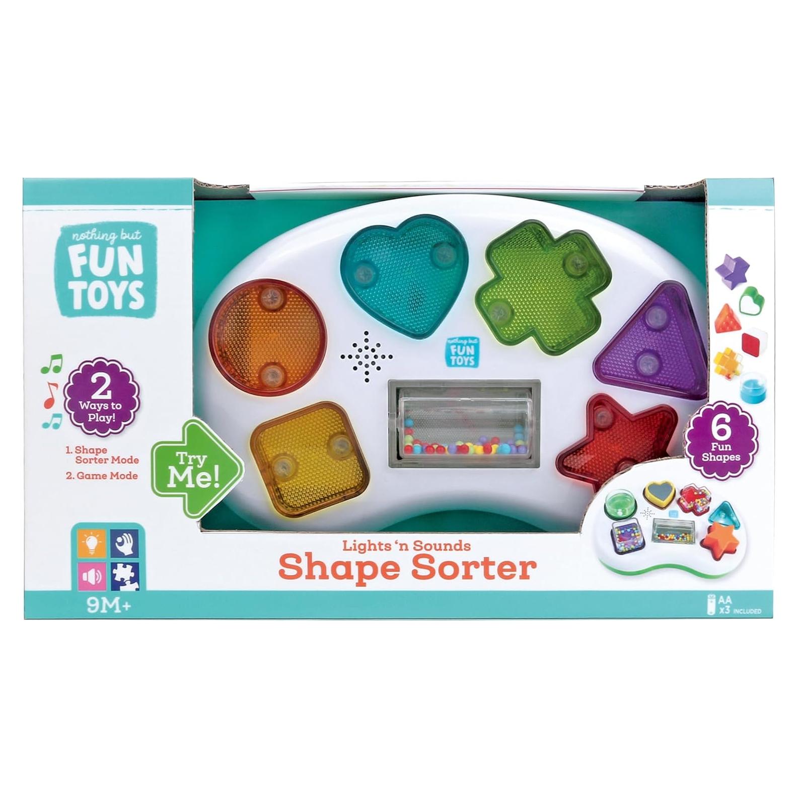 Clasificador de Formas con Luces y Sonidos Hauck 9+ Meses