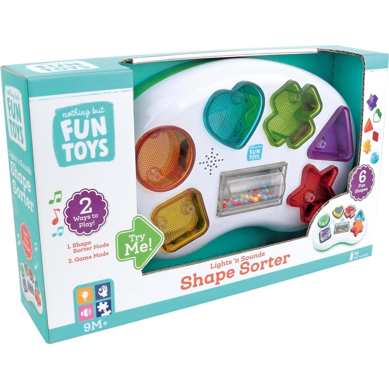 Clasificador de Formas con Luces y Sonidos Hauck 9+ Meses