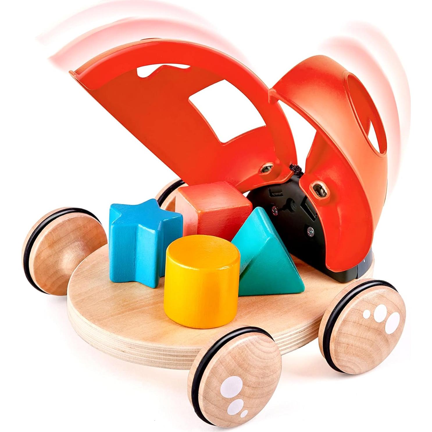 Clasificador de Formas Mariquita Hape para Niños 12+ Meses