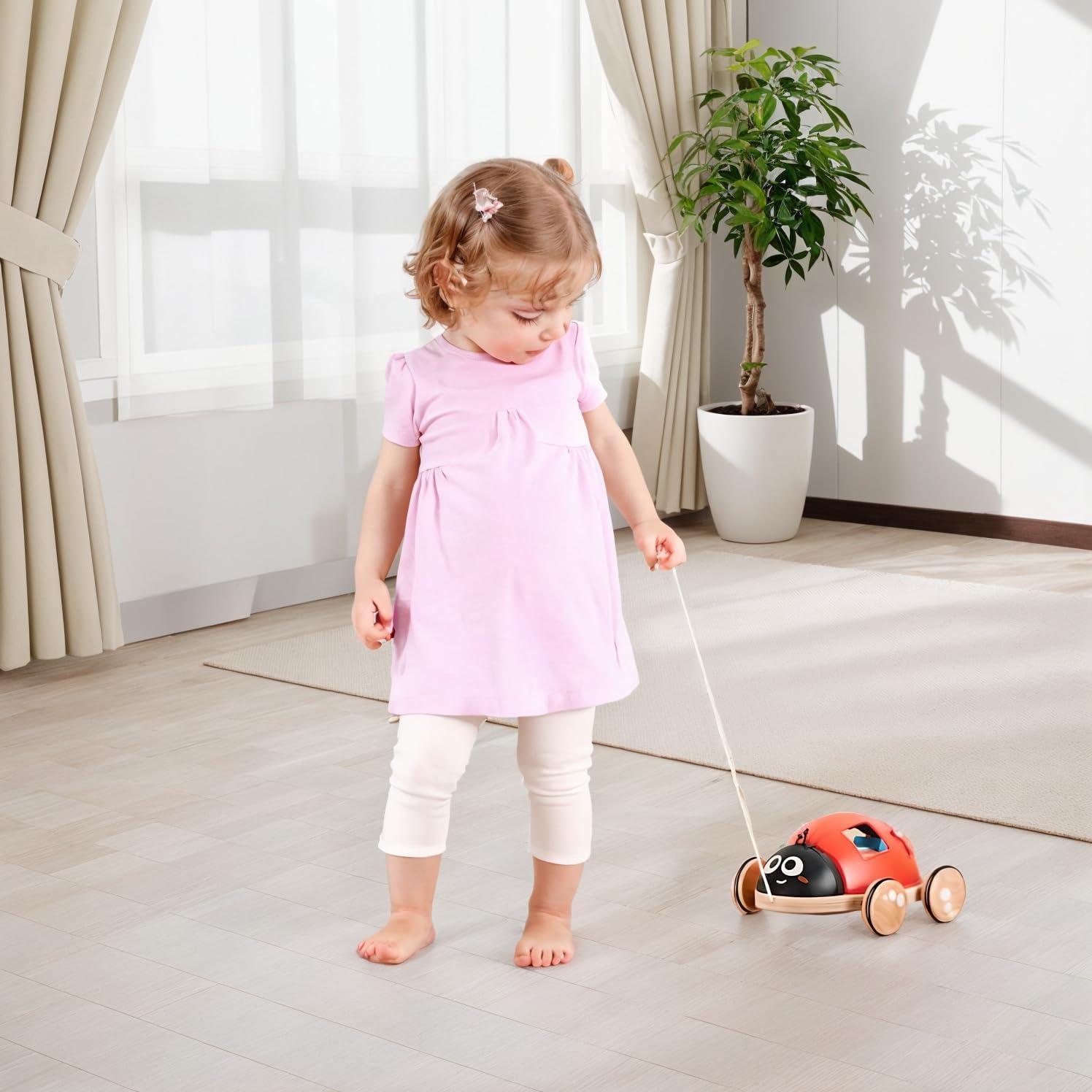 Clasificador de Formas Mariquita Hape para Niños 12+ Meses