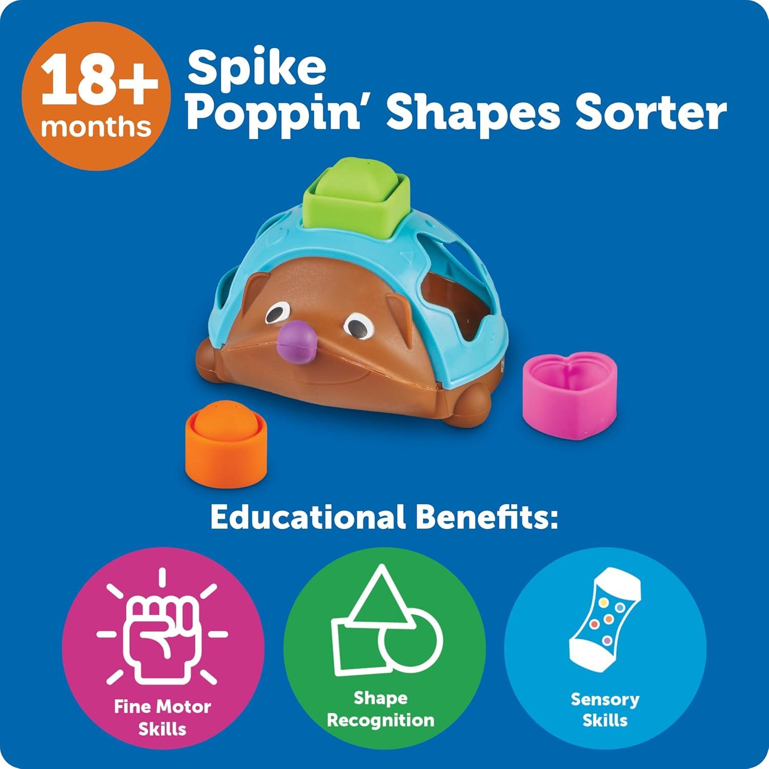 Spike el Erizo Clasificador de Formas Learning Resources