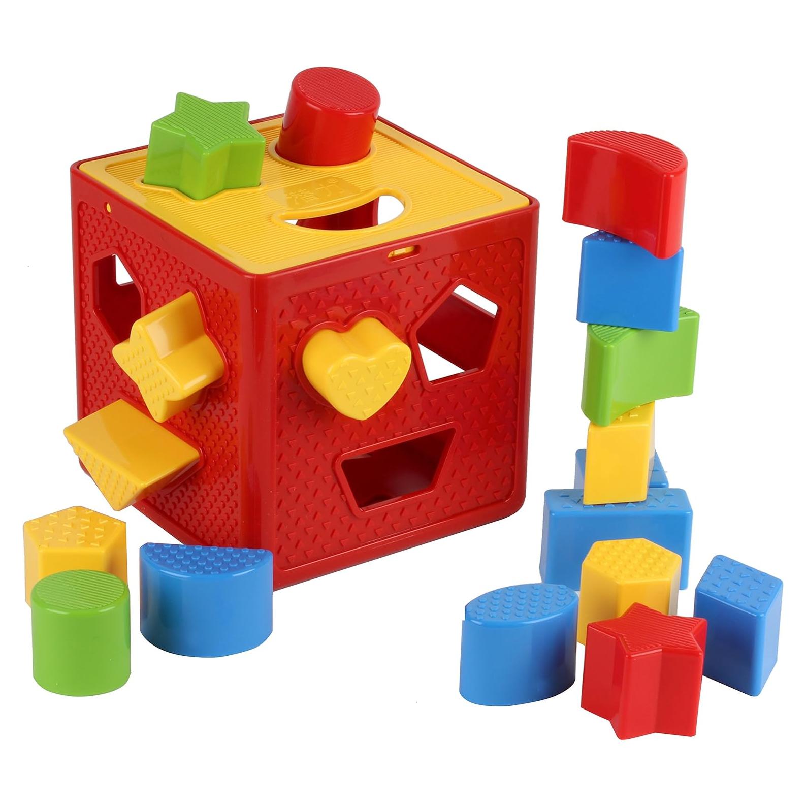 Bloques Educativos para Bebés Play22 - 18 Formas y Colores