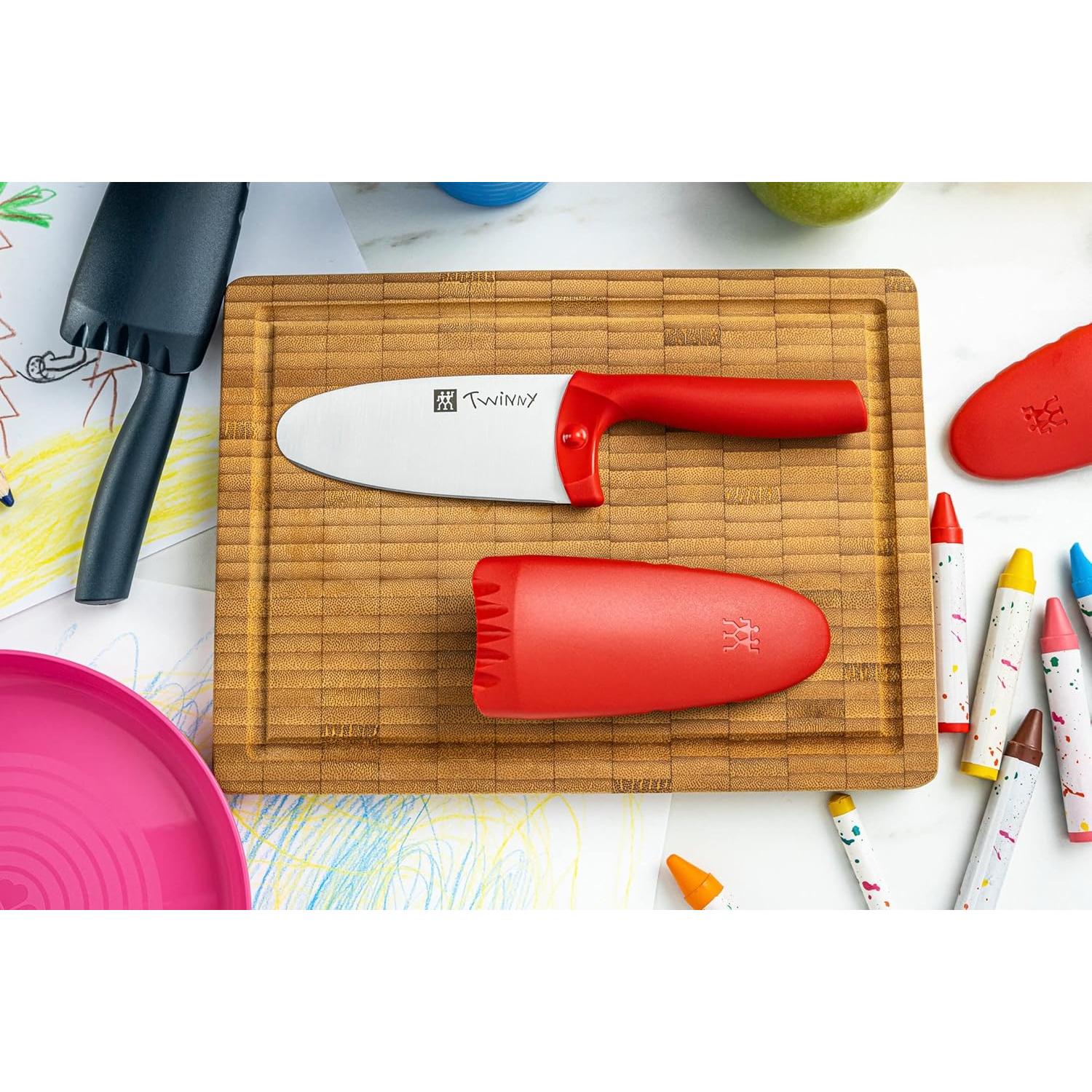 Cuchillo para Niños ZWILLING Twinny 10cm Acero Inoxidable Rojo