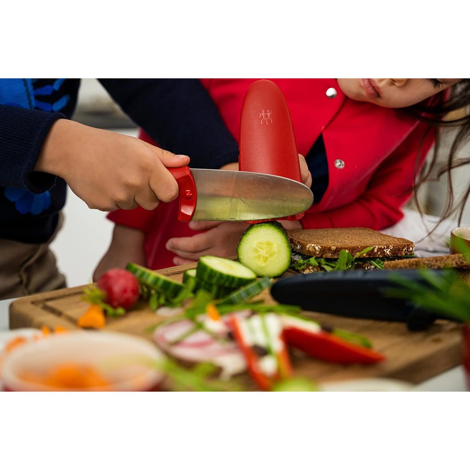 Cuchillo para Niños ZWILLING Twinny 10cm Acero Inoxidable Rojo